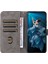 Huawei Nova 5t 4g/honor 20/20S (Çin Için) Rfıd Engelleme Telefon Kılıfı Cüzdan Standı Pu Deri Kılıf Kayışlı-Siyah (Yurt Dışından) 2