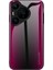 Huawei Pura 70 Kılıf Karbon Fiber Doku Temperli Cam Koruyucu Kabuk-Gül (Yurt Dışından) 1