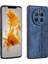 Azns Cep Telefonu Kılıfı Huawei Mate 50 Pro 4g, Baskılı Desenli Düşmeye Karşı Telefon Kılıfı Pu Deri Kaplamalı Tpu Kabuk-Mavi (Yurt Dışından) 1