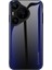 Huawei Pura 70 Kılıf Karbon Fiber Doku Temperli Cam Koruyucu Kabuk-Koyu Mavi (Yurt Dışından) 1