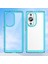Huawei Nova 11 Pro/nova 11 Ultra Şeffaf Telefon Kılıfı Tpu+Akrilik Akıllı Telefon Kılıfı-Şeffaf Mavi (Yurt Dışından) 2