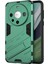 Huawei Mate 60 Pro Kickstand Arka Kapak Pc+Tpu Darbeye Dayanıklı Akıllı Telefon Kılıfı-Yeşil (Yurt Dışından) 1