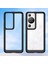 Huawei P60/P60 Pro Için Yükseltilmiş Çerçeveli Telefon Kılıfı, Tpu+Akrilik Telefon Kabuğu Düşme Koruması Kılıfı-Siyah (Yurt Dışından) 2