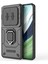 Huawei Mate 60 Pro Kılıf Kickstand Darbeye Dayanıklı Telefon Kılıfı Sürgülü Lens Koruyucu-Siyah (Yurt Dışından) 2
