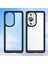 Huawei Nova 11 Pro/nova 11 Ultra Şeffaf Telefon Kılıfı Tpu+Akrilik Akıllı Telefon Kılıfı-Siyah (Yurt Dışından) 2