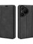 Huawei Pura 70 Pro/pura 70 Pro+Kılıf Cüzdan Pu Deri Kapaklı Tpu Darbeye Dayanıklı Iç Kabuk-Siyah (Yurt Dışından) 1