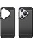 Huawei Pura 70 Pro/70 Pro+Kılıf Parmak Izi Önleyici Tpu Kapak Karbon Fiber Doku-Siyah (Yurt Dışından) 3