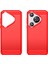 Huawei Pura 70 Pro/70 Pro+Kılıf Parmak Izi Önleyici Tpu Kapak Karbon Fiber Doku-Kırmızı (Yurt Dışından) 3