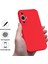 Huawei Nova 11 Pro/nova 11 Ultra Ince Uyumlu Kabuk Sıvı Silikon Telefon Kılıfı Yumuşak Astarlı Çizilmez Telefon Kılıfı-Kırmızı (Yurt Dışından) 3
