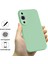Huawei Nova 11 Pro/nova 11 Ultra Ince Uyumlu Kabuk Sıvı Silikon Telefon Kılıfı Yumuşak Astarlı Çizilmez Telefon Kılıfı-Yeşil (Yurt Dışından) 3
