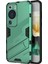 Huawei P60 Tpu+Pc Telefon Kılıfı Kickstand Koruyucu Telefon Kılıfı-Yeşil (Yurt Dışından) 1