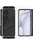Katlanabilir Kickstand Darbeye Dayanıklı Pc + Tpu Hibrit Telefon Arka Kılıf Koruyucu Huawei P50 Pro-Siyah (Yurt Dışından) 5