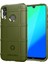 Huawei Honor 10 Lite/p Smart (2019) Için Darbeye Dayanıklı Kare Izgara Dokulu Yumuşak Tpu Cep Telefonu Kılıfı - Ordu Yeşili (Yurt Dışından) 1