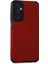 Samsung Galaxy M34 5g Kılıf Loop Deri Silikon - Kırmızı Drstr 1