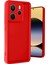Xiaomi Redmi Note 14 4g Kılıf Viera Silikon - Kırmızı Drstr 1