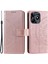 Realme Narzo N53 4G/C53(GLOBAL)/C53(HINDISTAN)/C51 Pu Deri Kılıf Mandala Çiçek Baskılı Stand Kapak-Gül Altını Için Cüzdan Kabuğu (Yurt Dışından) 1
