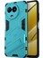 Realme 11X 5g/11 5g(Global)Pc+Tpu Koruyucu Cep Telefonu Kılıfı Kickstand ile Düşmeye Dayanıklı Kılıf-Bebek Mavisi (Yurt Dışından) 1