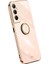 Xınlı Realme C65 4g Kılıf Halka Tutucu Kickstand Galvanik Tpu Telefon Kılıfı-Pembe (Yurt Dışından) 1