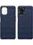 Realme 9i 5g/10 5g Düşmeye Dayanıklı Karbon Fiber Doku Tpu Koruyucu Telefon Kılıfı Fırçalanmış Cep Telefonu Kılıfı-Mavi (Yurt Dışından) 3