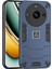 Realme Narzo 60 Pro 5g/11 Pro 5g/11 Pro+5g Kılıf Pc+Tpu Darbeye Dayanıklı Defender Telefon Kılıfı-Lacivert (Yurt Dışından) 1