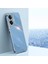Xınlı Realme C55 4g Galvanik Tpu Telefon Kılıfı Çizilmez Telefon Kılıfı-Mavi (Yurt Dışından) 5
