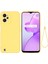 Realme C31 Sıvı Silikon Telefon Kılıfı Için, Kalınlaştırıcı Tasarım Yumuşak Mikrofiber Astar Yastık Çizilmez Koruyucu Kılıf-Sarı (Yurt Dışından) 1