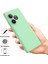 Realme Gt 6t 5g/gt 6 5g Kılıf Bilek Kayışlı Sıvı Silikon Telefon Kılıfı-Yeşil (Yurt Dışından) 2