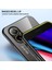 Realme C67 4g Temperli Cam Kılıf Düşmeye Karşı Koruyucu Telefon Kılıfı-Degrade Kırmızı Siyah (Yurt Dışından) 4