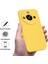 Realme 11 Pro+5g/realme 11 Pro 5g Için Akıllı Telefon Kılıfı, Kayışlı Sıvı Silikon Yumuşak Astarlı Telefon Kılıfı-Sarı (Yurt Dışından) 3