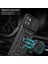 Halka Kickstand Tasarım Telefon Kılıfı Kamera Kayar Kapak Pc + Tpu Düşmeye Dayanıklı Hibrit Telefon Koruyucu Realme 8i/narzo 50 4g-Altın (Yurt Dışından) 2