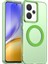 Realme 14 5g Kılıf Magsafe Anti Drop Hibrit Telefon Arka Kapağı ile Uyumlu-Yeşil (Yurt Dışından) 1