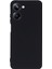 Realme 10 4g Hassas Kesik Telefon Kılıfı Sıvı Silikon Düşmeye Dayanıklı Arka Kapak Kayışlı-Siyah (Yurt Dışından) 3