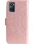 Realme 9i/oppo A36/A76 Baskılı Mandala Çiçek Pu Deri Kılıf Görüntüleme Standı Cüzdan Folio Flip Kılıf Bilek Kayışı Ile-Gül Altın (Yurt Dışından) 3
