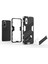 Realme C67 4g Kickstand Kılıf Tpu+Pc Koruyucu Telefon Kılıfı-Beyaz (Yurt Dışından) 2
