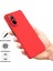 Realme C67 4g Kılıf Sıvı Silikon Fiber Astar Koruyucu Telefon Kılıfı Kayışlı-Kırmızı (Yurt Dışından) 2