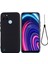 Realme C21Y (Küresel Sürüm) Için Kayışlı Yumuşak Sıvı Silikon Ince Koruyucu Darbeye Dayanıklı Kılıf-Siyah (Yurt Dışından) 1