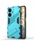 Realme C55 4g Kickstand Telefon Kılıfı Çizilmez Pc+Tpu Koruyucu Kılıf-Bebek Mavisi (Yurt Dışından) 1