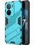 Vivo Iqoo Z7 5g Darbeye Dayanıklı Kickstand Kılıf Tpu+Pc Çift Koruma Telefon Kılıfı-Bebek Mavisi (Yurt Dışından) 1