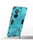 Vivo Iqoo Z7 5g Darbeye Dayanıklı Kickstand Kılıf Tpu+Pc Çift Koruma Telefon Kılıfı-Bebek Mavisi (Yurt Dışından) 4