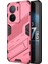 Vivo Iqoo Z7 5g Darbeye Dayanıklı Kickstand Kılıf Tpu+Pc Çift Koruma Telefon Kılıfı-Gül (Yurt Dışından) 1