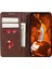 Huawei Mate 60 Pu Deri Dana Doku Stand Cüzdan Kapak Iş Stili Telefon Kılıfı-Kahverengi (Yurt Dışından) 4
