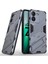 Vivo Iqoo Z9 5g Kickstand Kılıf Darbe Emici Pc+Tpu Telefon Kılıfı-Gri (Yurt Dışından) 4