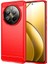 Realme 12 Pro 5g/12 Pro+5g Kılıf Karbon Fiber Dokulu Çizilmez Tpu Kapak-Kırmızı (Yurt Dışından) 1