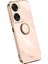 Xınlı Huawei Nova 11 Se/nova 12 Se 4g Telefon Kılıfı Galvanik Altın Kenarlı Kapak Kickstand Ile-Pembe (Yurt Dışından) 1