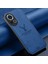 Huawei Nova 13 5g Kılıf Geyik Desenli Kumaş Doku Pu Deri Hibrit Telefon Kılıfı-Mavi (Yurt Dışından) 5
