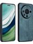 Azns Huawei Mate 60 Kılıf Çizilmez Telefon Kabuğu Baskılı Pu Deri + Tpu Telefon Arka Kapağı-Yeşil (Yurt Dışından) 1