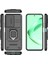 Huawei Nova 11 Se/nova 12 Se 4g Kickstand Telefon Kılıfı Sürgülü Kamera Kapağı-Siyah (Yurt Dışından) 4
