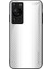 Huawei P60 Karbon Fiber Doku Kılıf Çizilmez Yumuşak Tpu+Temperli Cam Kapak-Beyaz (Yurt Dışından) 1