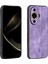 Azns Huawei Nova 11 Pro/nova 11 Ultra Baskılı Telefon Kılıfı Pu Deri+Tpu Telefon Kılıfı-Mor (Yurt Dışından) 1