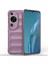 Huawei P60 Art Şok Emici Telefon Kabuğu Yumuşak Tpu Cep Telefonu Kılıfı Toz Geçirmez Koruyucu Kapak-Açık Mor (Yurt Dışından) 1